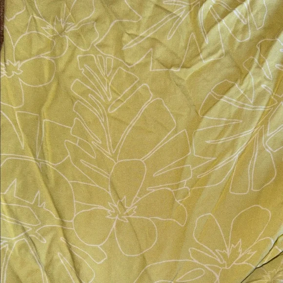 NWT Women's XS Volcom Sarong Swim Yellow Floral Print - Picture 2 of 8